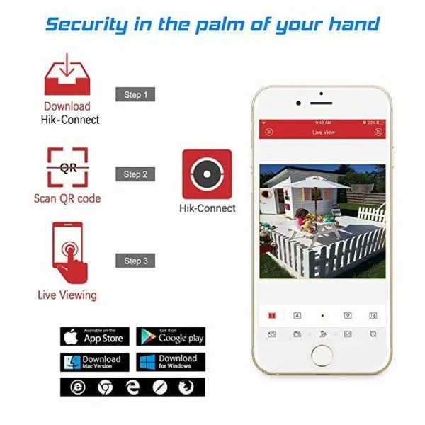 Original Hikvision OEM ColorVu 8MP 4K AcuSense IP Camera - Imagem 8