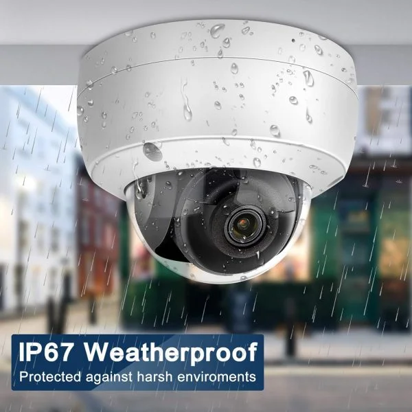 Outdoor Acusense 8MP 4K Dome PoE Network Camera — изображение 7