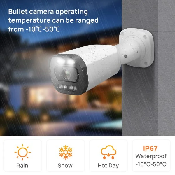 Smart Dual Light Full Color 5MP Bullet Camera - Image 10