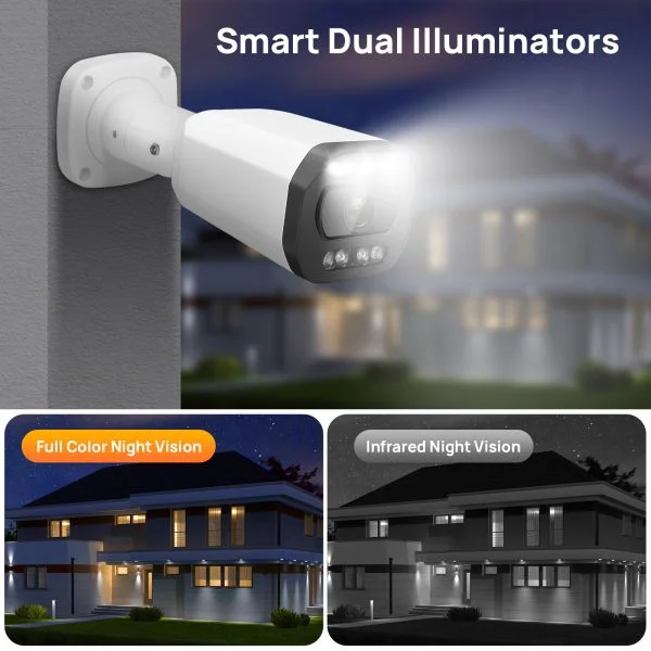 Smart Dual Light Full Color 5MP Bullet Camera - Image 3