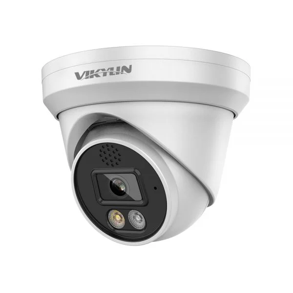 8MP 4K Full Color POE Turret Camera with 2 Way Audio