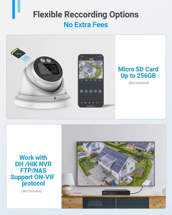 Dual Light 4MP Security Camera with Microphone - Image 7