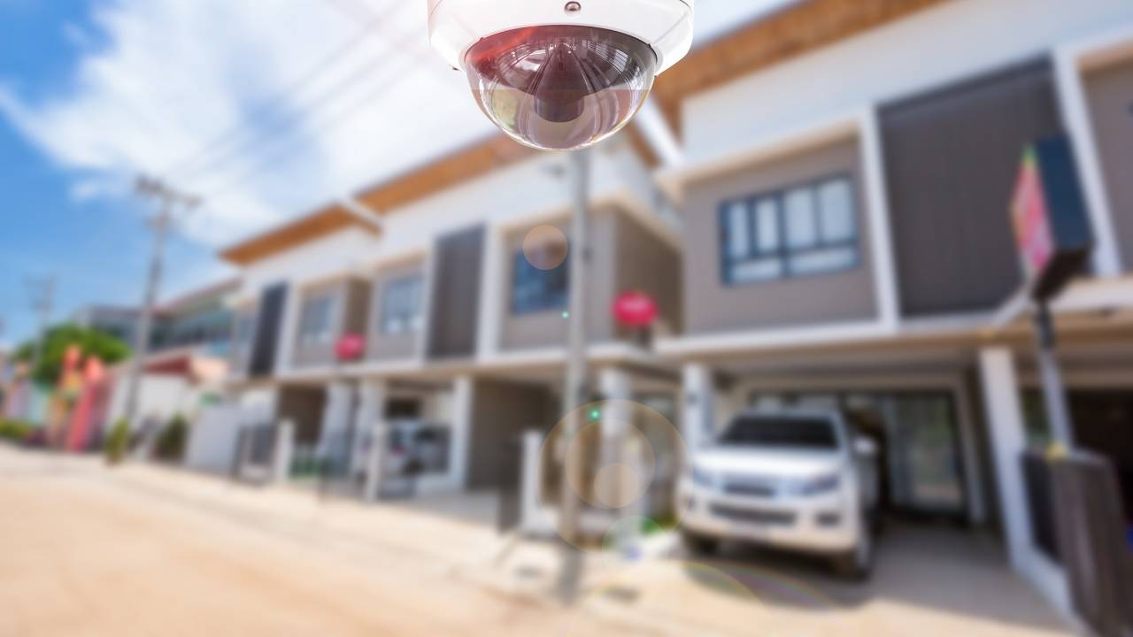 video camera installation