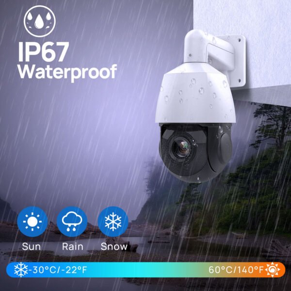 18X Zoom 8MP Auto Tracking Camera PTZ - Imagem 8