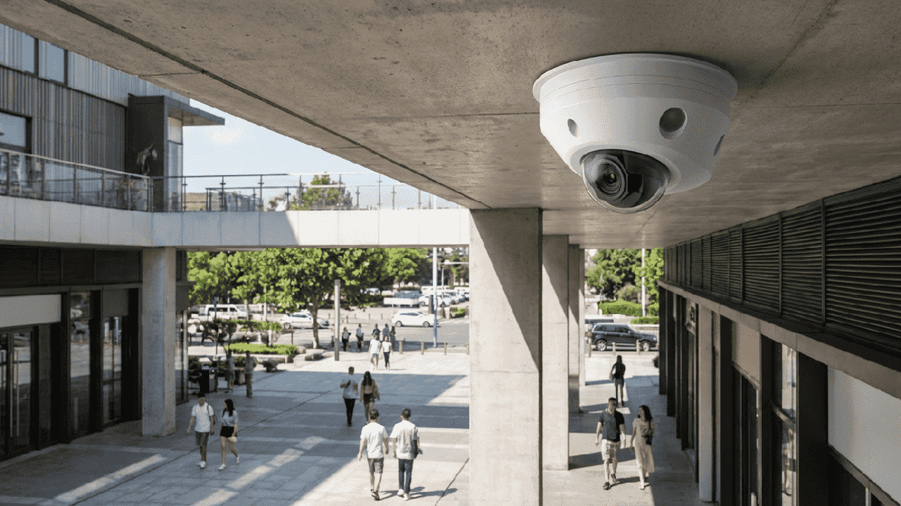 dome cameras installation
