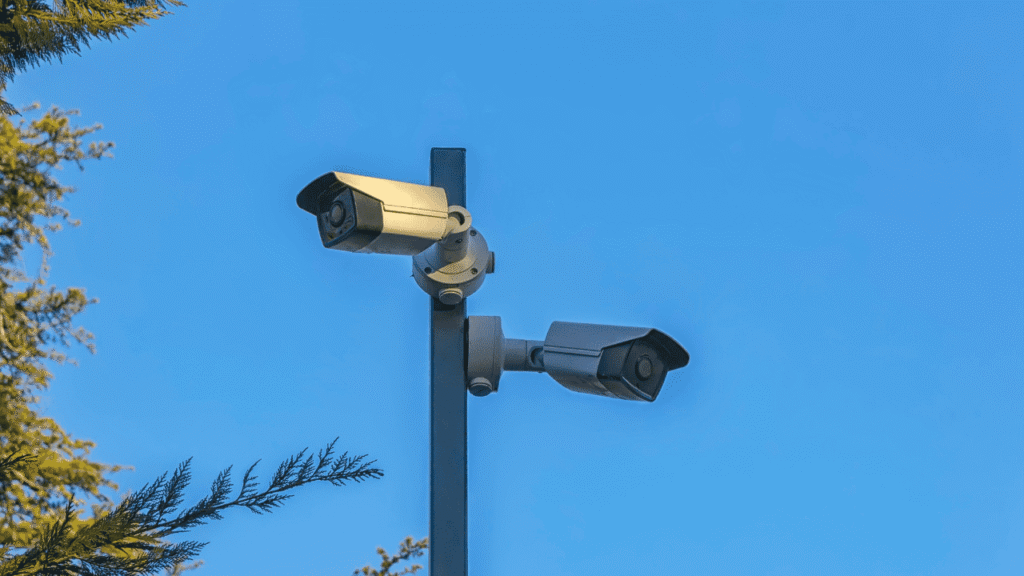 ethernet powered security cameras