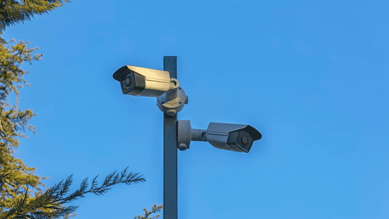 ethernet powered security cameras