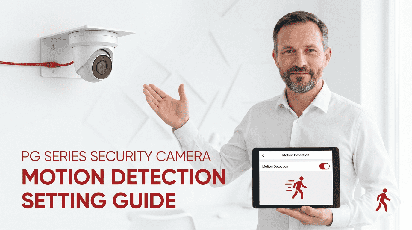 motion detection cctv setup